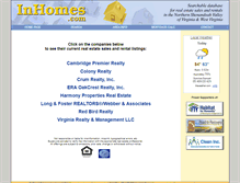 Tablet Screenshot of inhomes.com